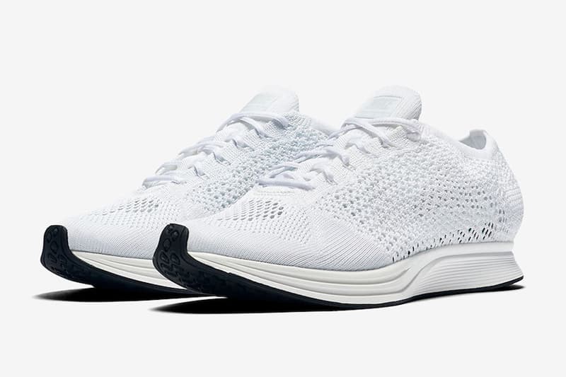 Nike Flyknit Racer white sail