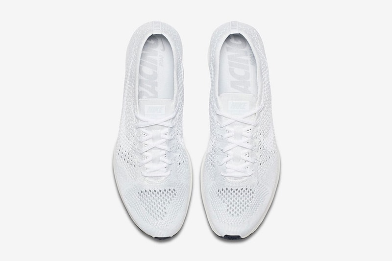Nike Flyknit Racer white sail