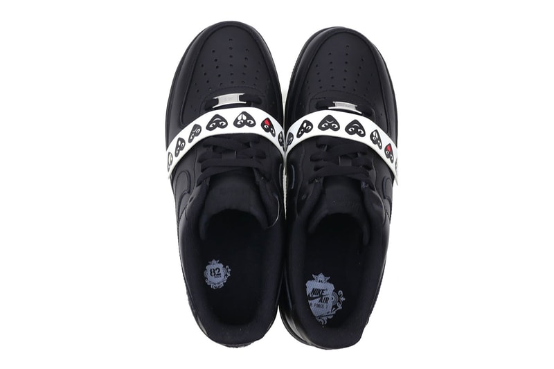 近賞 Nike x COMME des GARÇONS 聯名 Air Force 1 鞋款設計