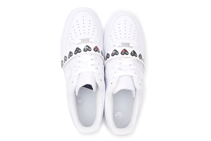 近賞 Nike x COMME des GARÇONS 聯名 Air Force 1 鞋款設計