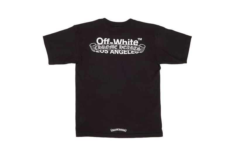 OFF-WHITE x Chrome Hearts Limited Edition T-Shirts