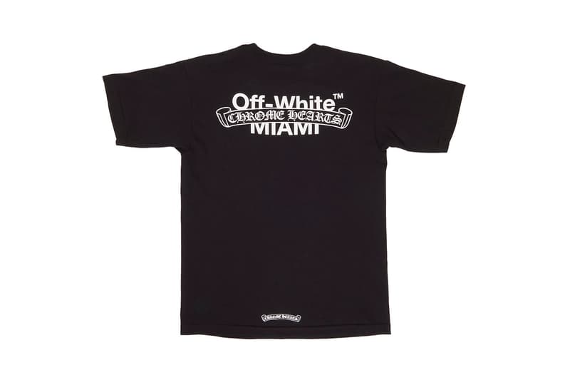 OFF-WHITE x Chrome Hearts Limited Edition T-Shirts