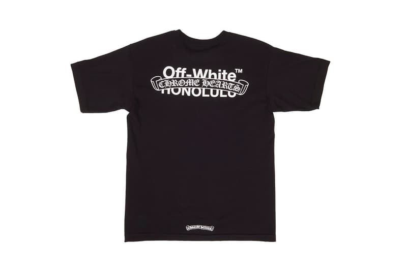 OFF-WHITE x Chrome Hearts Limited Edition T-Shirts