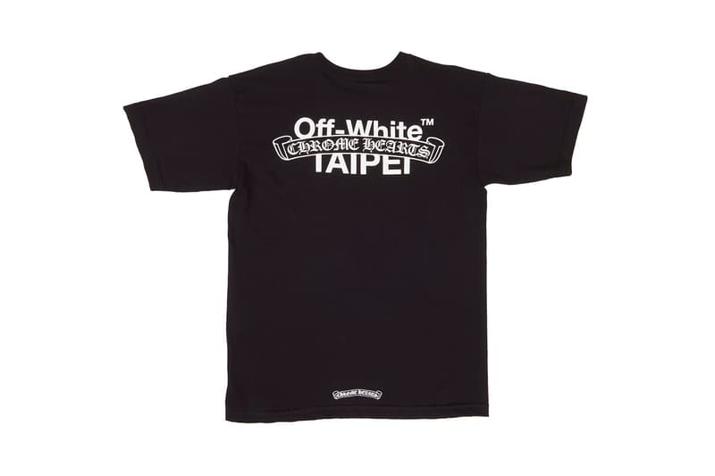 OFF-WHITE x Chrome Hearts Limited Edition T-Shirts