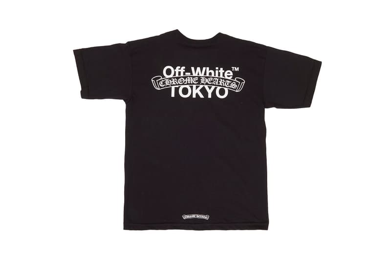 OFF-WHITE x Chrome Hearts Limited Edition T-Shirts