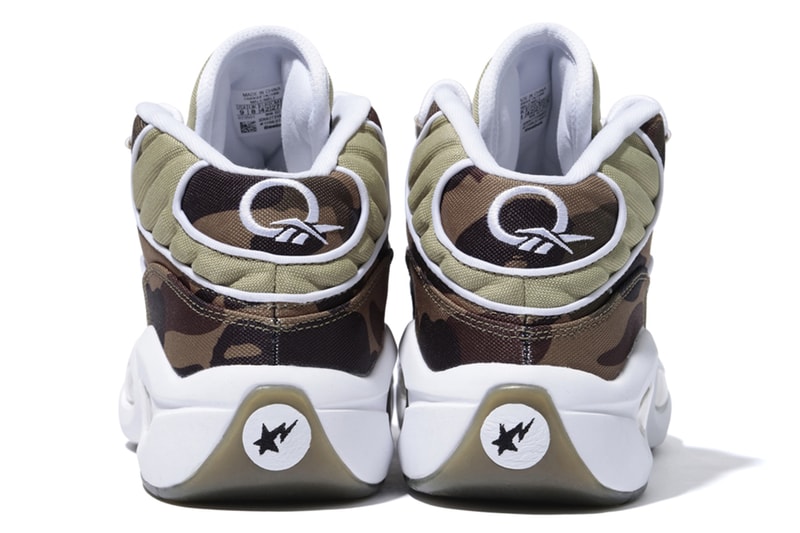 Reebok CLASSIC x BAPE x mita sneakers 三方聯乘 Question Mid 發售詳情