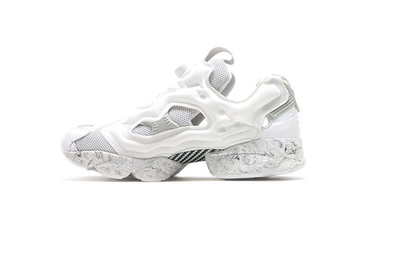 Reebok InstaPump Fury 最新款大理石纹鞋底