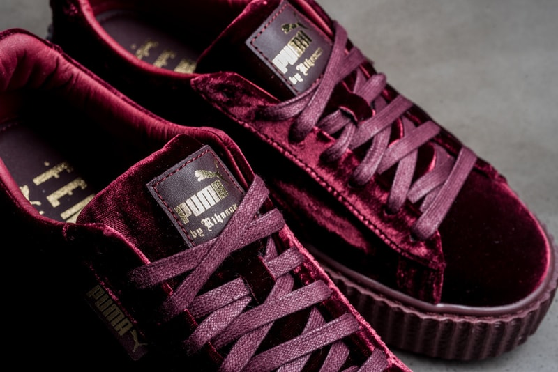 Rihanna x PUMA Velvet Fenty Creeper Closer Look