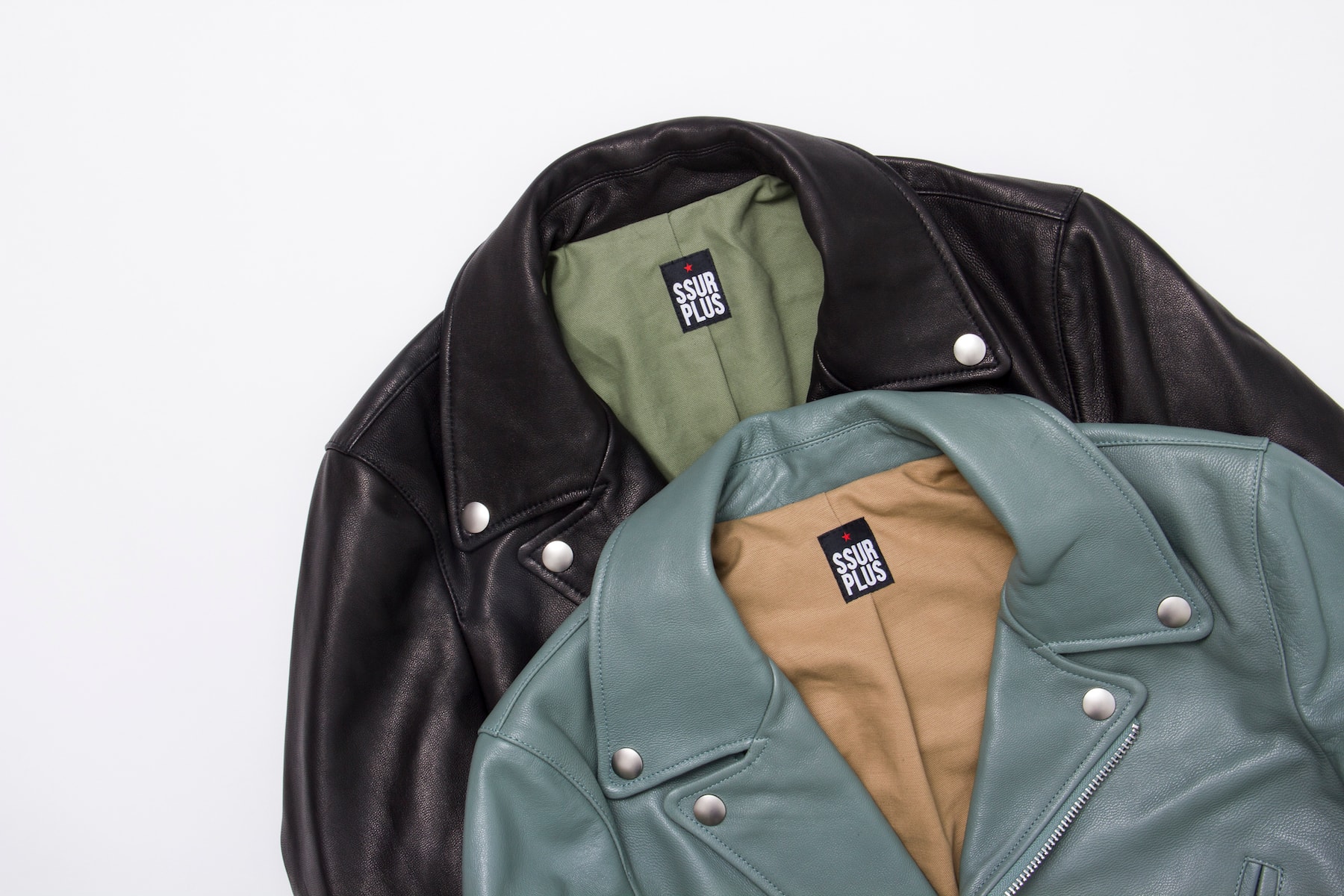 SSUR*PLUS 2016 Fall/Winter Leather Jacket