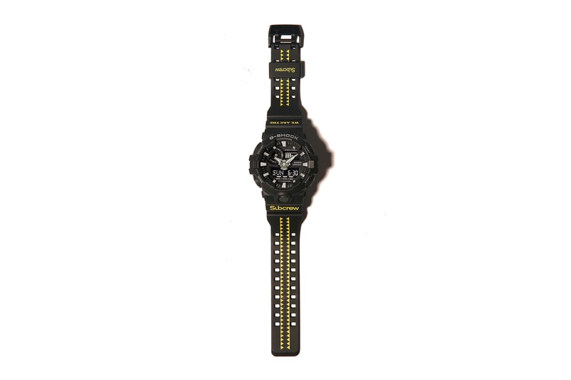 Subcrew x Casio 聯合發佈粗獷強韌 GA-700