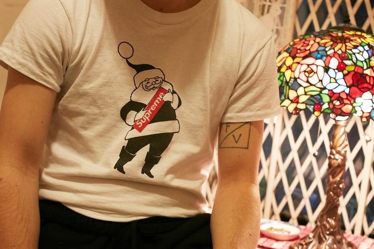 Supreme 推出 2016 聖誕節別注 T-Shirt