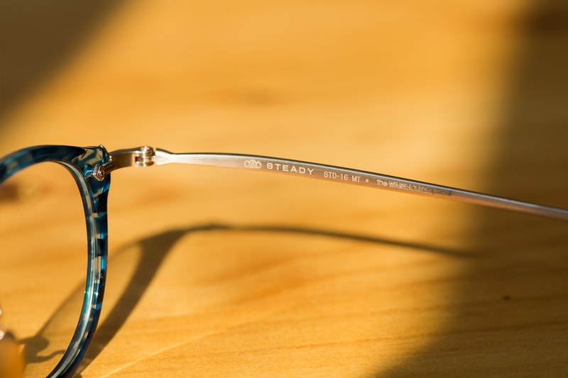 the WAREHOUSE optical x STEADY 聯名中金復古「STD-16MT」鏡架登場