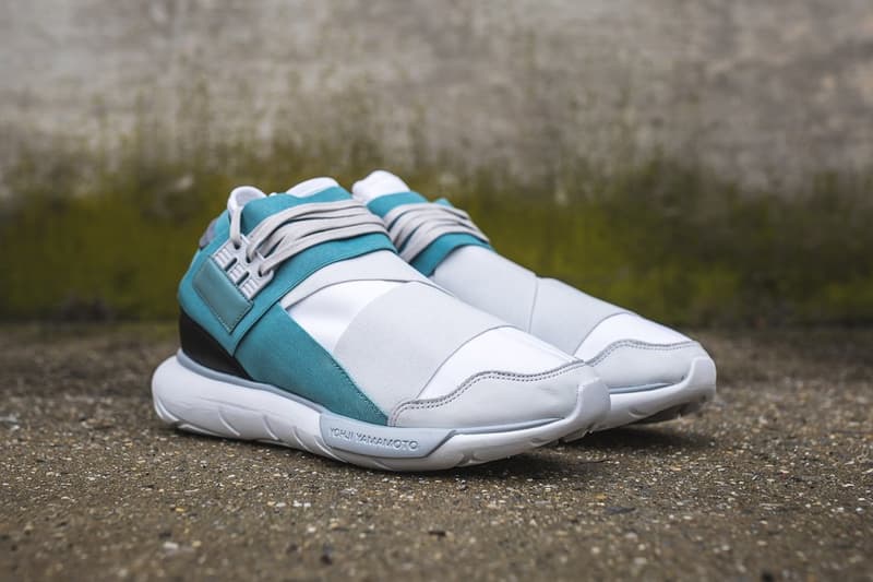 Y-3 Qasa High “Crystal White/Vapour Steel”