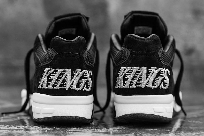 黑中亮銀 - BAIT x LA KINGS x REEBOK VENTILATOR SUPREME 三結集