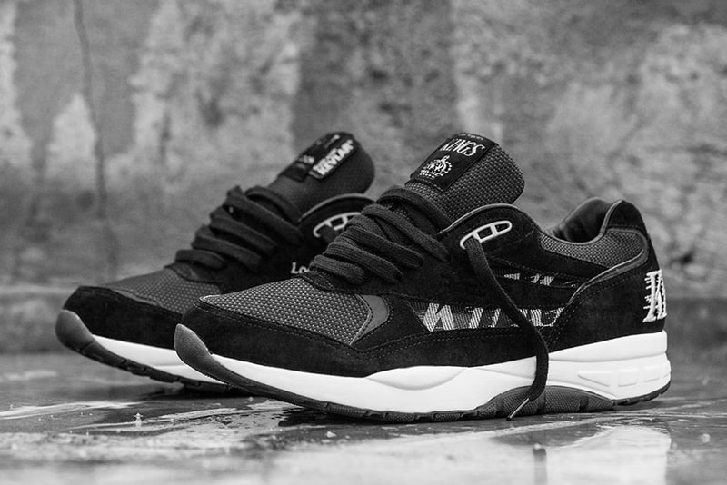 黑中亮銀 - BAIT x LA KINGS x REEBOK VENTILATOR SUPREME 三結集