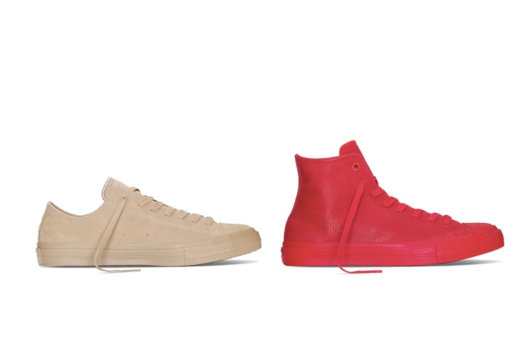 Converse Chuck Taylor All Star II 全新壓紋皮革系列「Lux Leather」上架