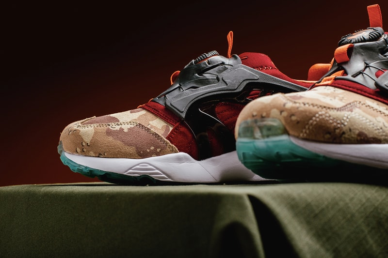 PUMA x Titolo x atmos Disc Blaze「Desert-Dusk」三方別注聯乘