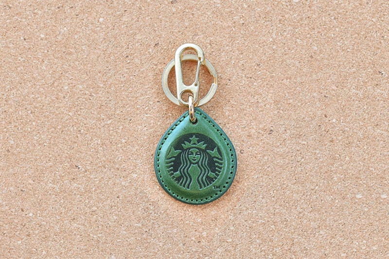 STARBUCKS x BEAMS「STARBUCKS TOUCH The Drip」皮革掛飾