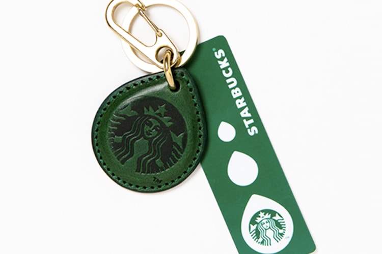 STARBUCKS x BEAMS「STARBUCKS TOUCH The Drip」皮革掛飾