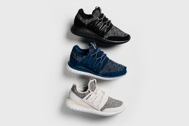 adidas Originals Tubular Radial "Mélange Knit" Pack