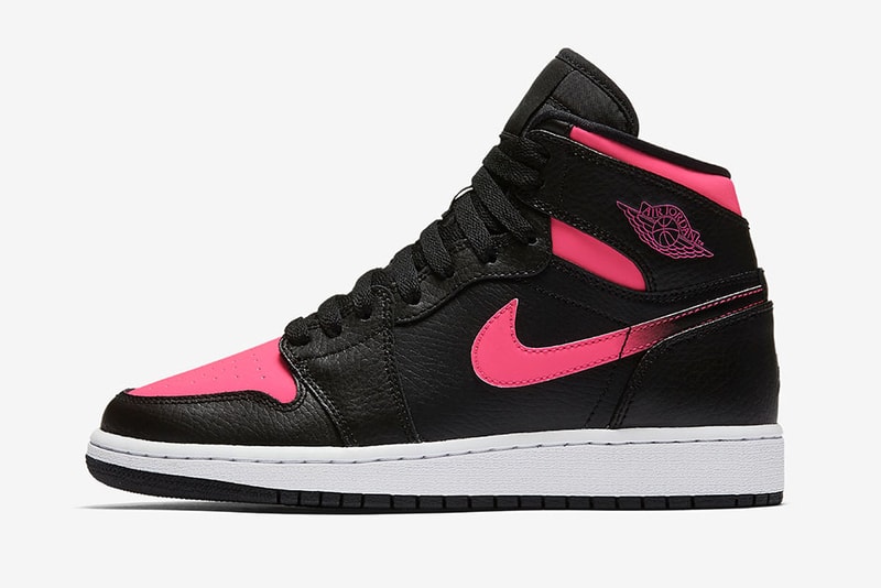 女生專屬 - Air Jordan 1 Retro 推出全新「Black/Pink」色系