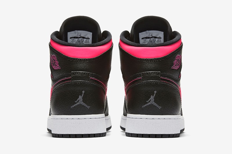 女生專屬 - Air Jordan 1 Retro 推出全新「Black/Pink」色系