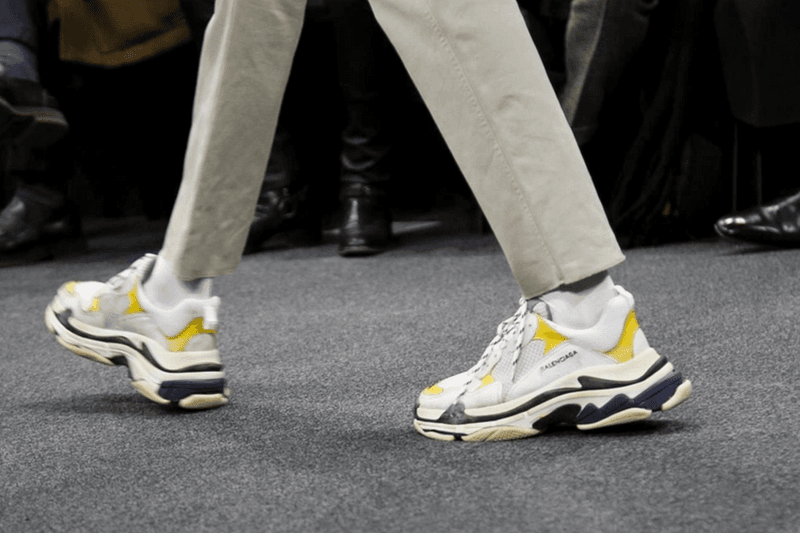 Balenciaga 2017 Fall/Winter Triple-S Sneakers Closer Look