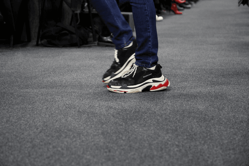 Balenciaga 2017 Fall/Winter Triple-S Sneakers Closer Look