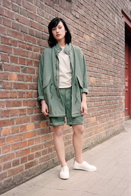 女生工裝造型示範－Carhartt WIP 2017 春夏系列 Lookbook