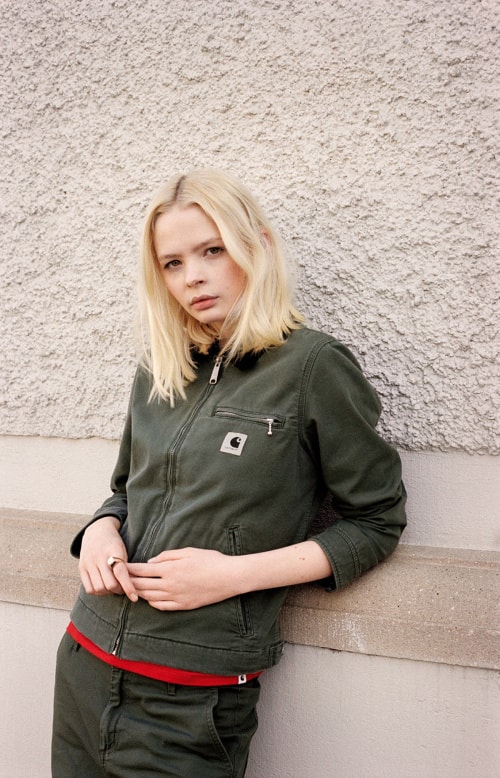 女生工裝造型示範－Carhartt WIP 2017 春夏系列 Lookbook