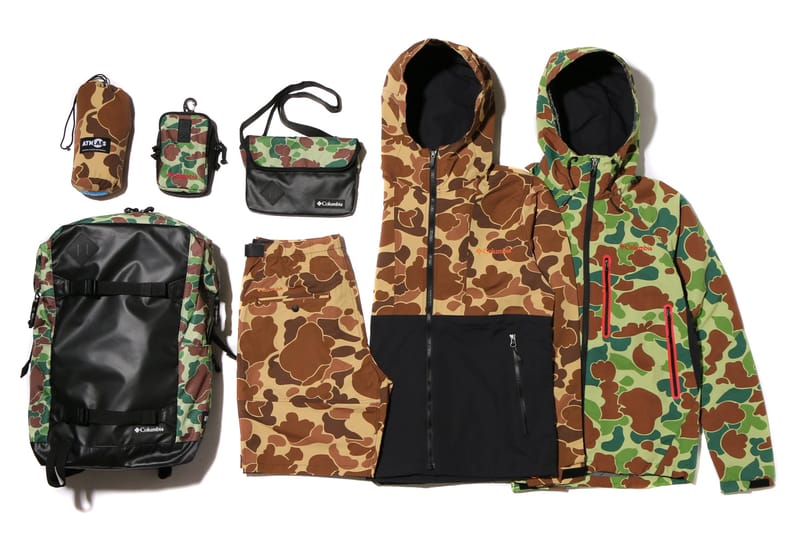 Columbia × ATMOS LAB 限量迷彩聯名系列