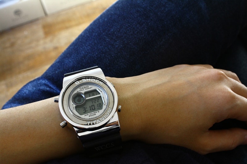 Casio G-Shock x DAMUE 兩周年純銀奢華鍛造