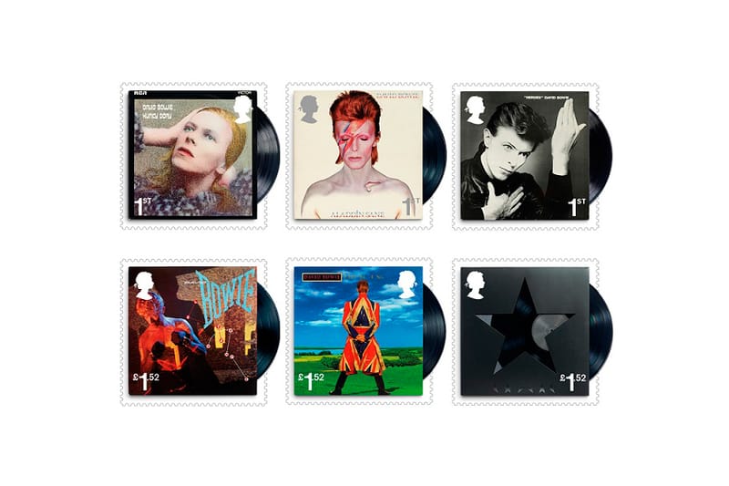 UK Royal Mail 為 David Bowie 推出 10 款紀念郵票