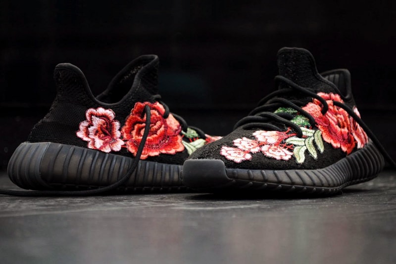 FRE Customs 打造 YEEZY BOOST 350 v2 定製配色「Flowerbomb」