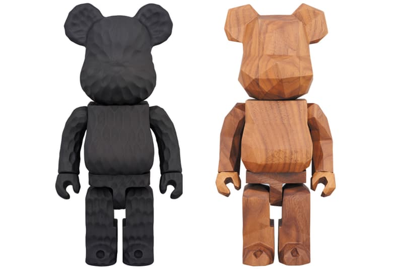 fragment design x Medicom Toy 全新推出木製 400% BE@RBRICK