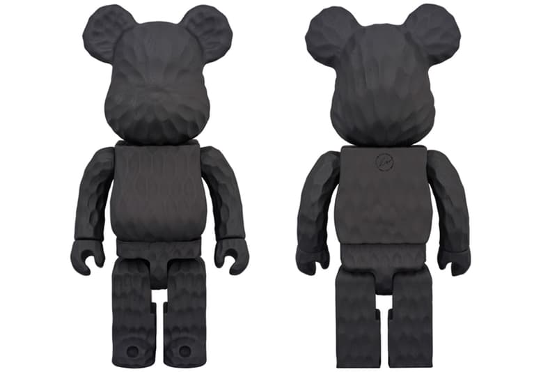 fragment design x Medicom Toy 全新推出木製 400% BE@RBRICK