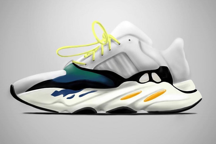 球鞋設計師 Kyle Barbuti 繪製出 YEEZY Runner 全貌