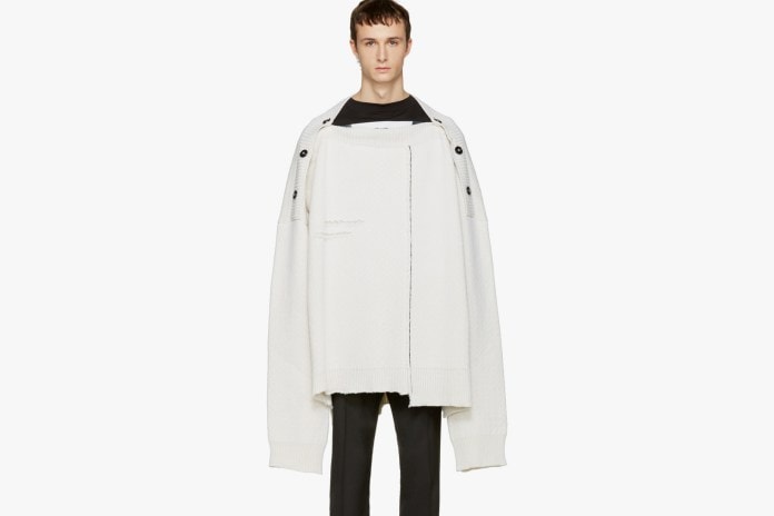 Raf Simons 全新 Oversized White Sweater 針織衫
