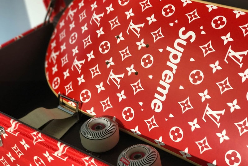 Supreme x Louis Vuitton 2017 Fall/Winter Collection Showroom Closer Look