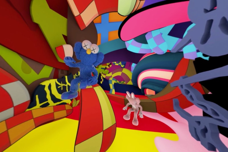 KAWS x Visionaire 聯合製作 M&M’s 75 周年虛擬藝術空間