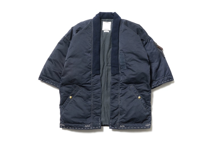visvim 全新 SANJURO KIMONO DOWN JKT 和式羽絨外套
