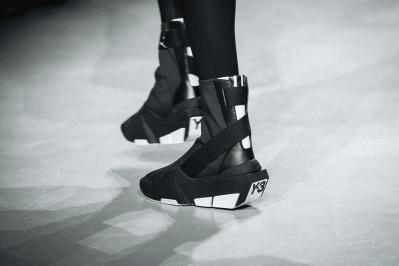 Y-3 2017 Fall/Winter Footwear Preview NOWFASHION
