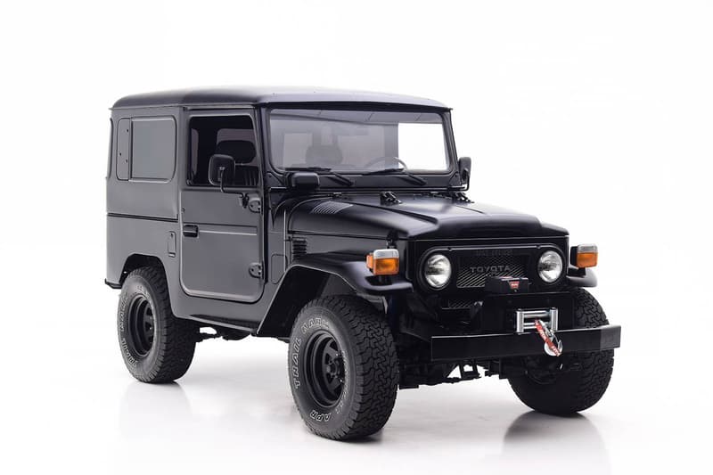 1979 Toyota FJ40 Land Cruiser Matte Black