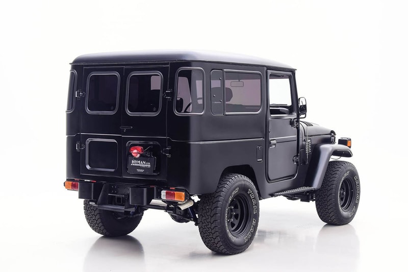 1979 Toyota FJ40 Land Cruiser Matte Black