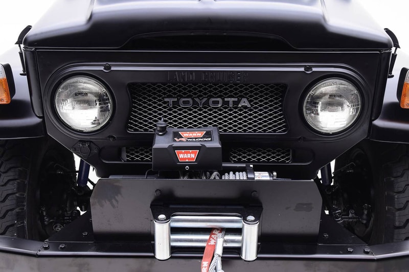 1979 Toyota FJ40 Land Cruiser Matte Black