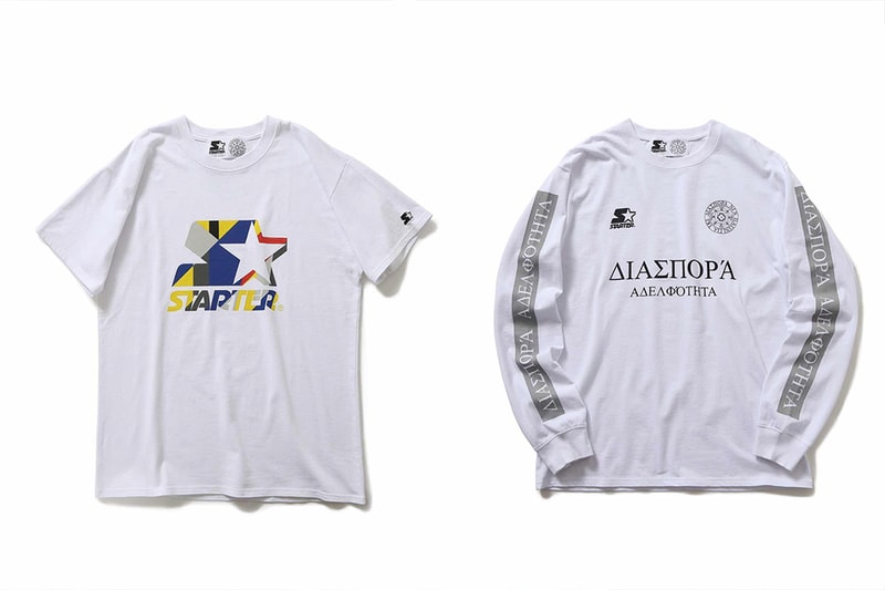 Diaspora Skateboards x Starter Black Label 滑板、運動、街頭三元素結合