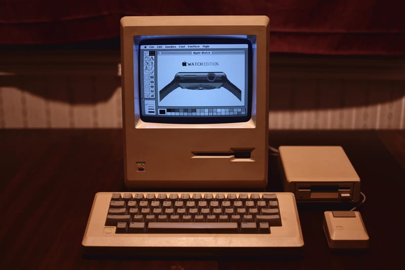 技術演繹－以 Mac Paint 將 Apple Watch 畫出來