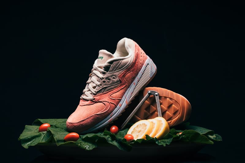 Saucony Grid 8000 Lobster Roll Closer Look