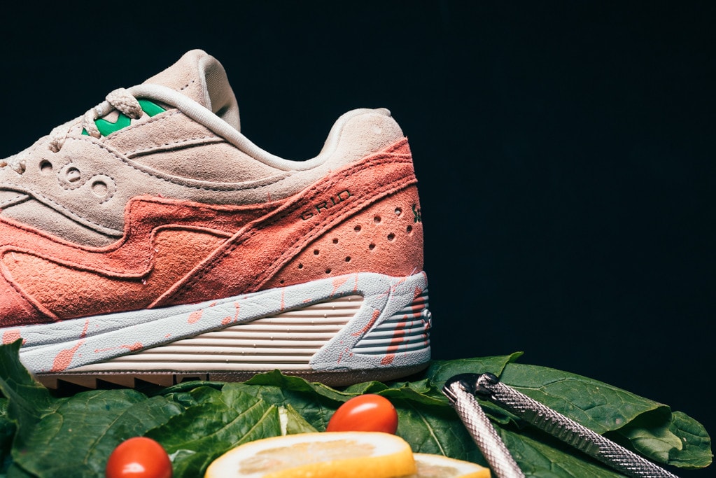 Saucony Grid 8000 Lobster Roll Closer Look