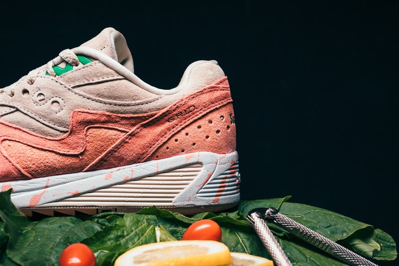 Saucony Grid 8000 Lobster Roll Closer Look